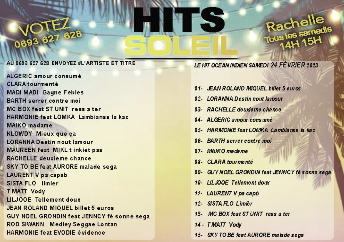 Hits Soleil Section 1